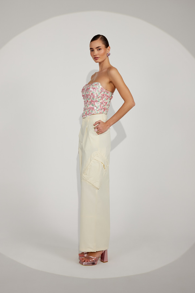 Star-Shaped Sleeveless Top