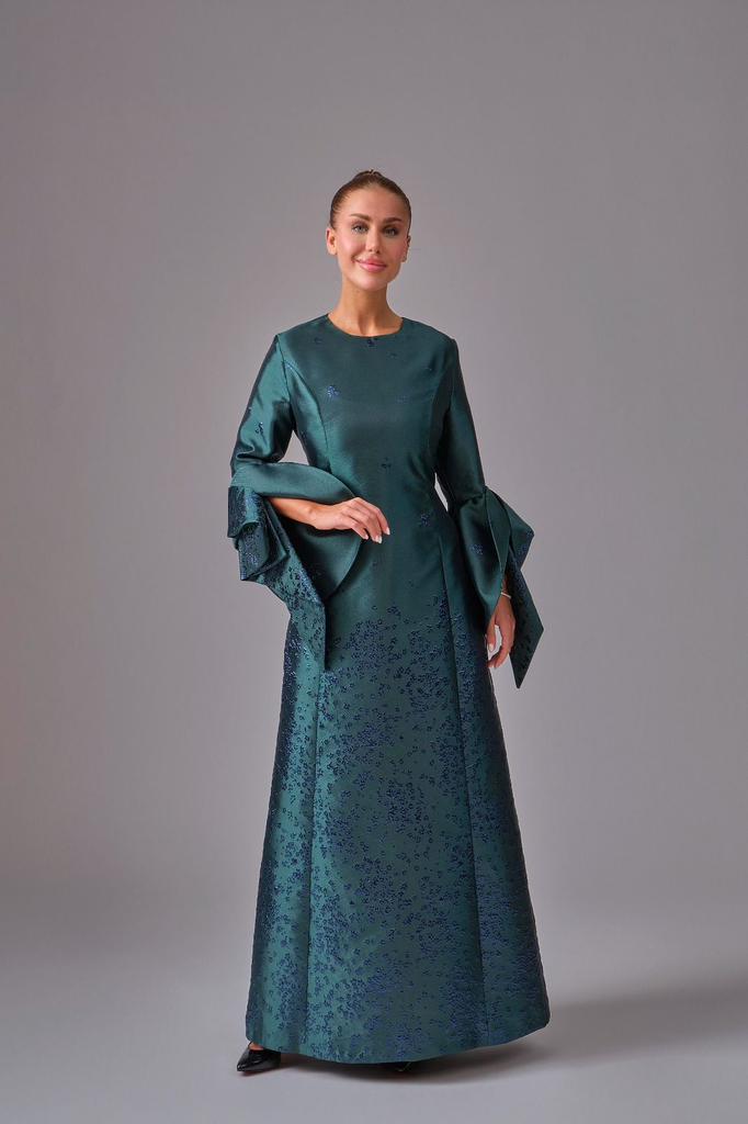 Jacquard with floral motifs (اكس اكس اكس ال (46))